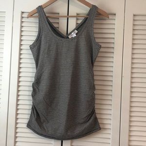 Motherhood maternity stripe tank